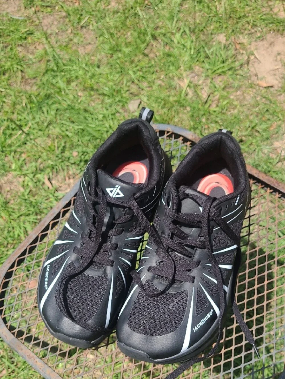 JACKSHIBO Wide Toe Box for Men Cushioned Zero Drop Platform Sneakers Size 9.5 - Picture 7 of 13